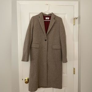 Uniqlo Ines De La Fressange tweed coat